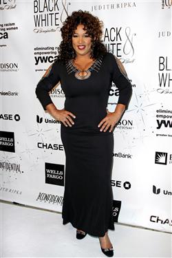 Kym Whitley (NBC's School Pride) Celebrity Auctioneer for Live Auction at YWCA GLA Black & White Benefactrix Ball
